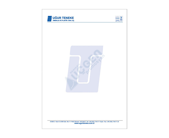 Kavacık Antetli Kağıt